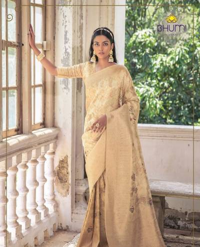 BHUMI FASHION ZEENAT VOL-01 9011 TO 9017 DESIGNER SILK SAREE WHOLESALER IN INDIA